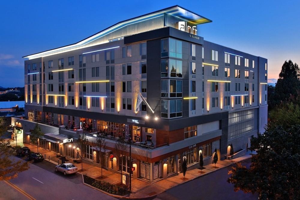 Aloft Asheville Downtown Exterior foto