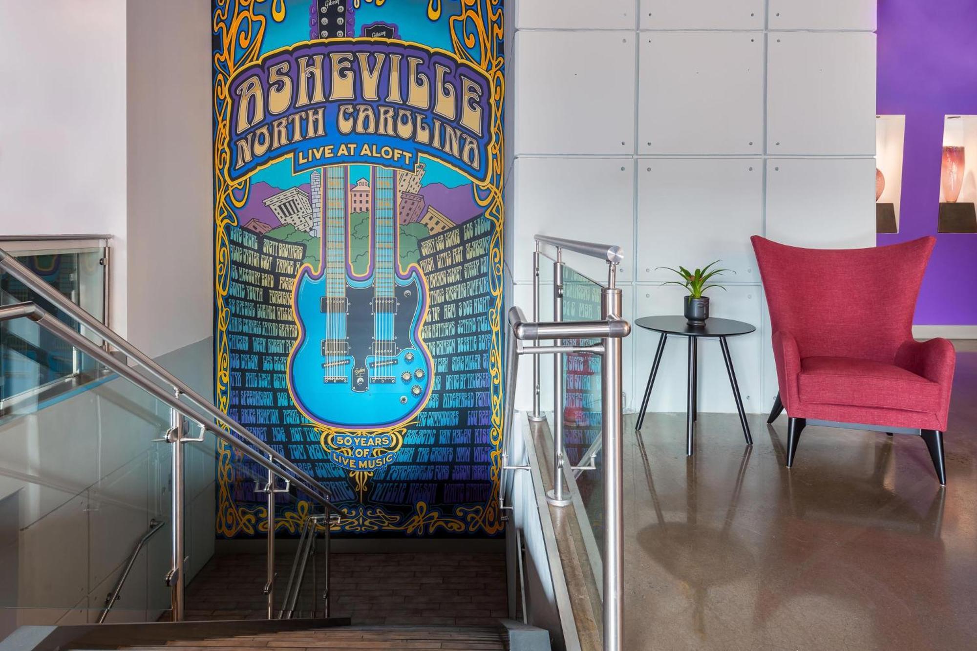 Aloft Asheville Downtown Exterior foto