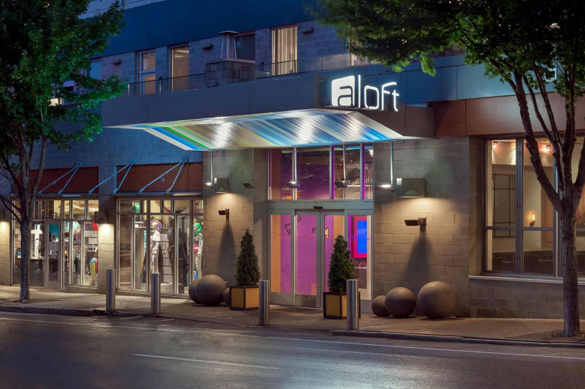 Aloft Asheville Downtown Exterior foto