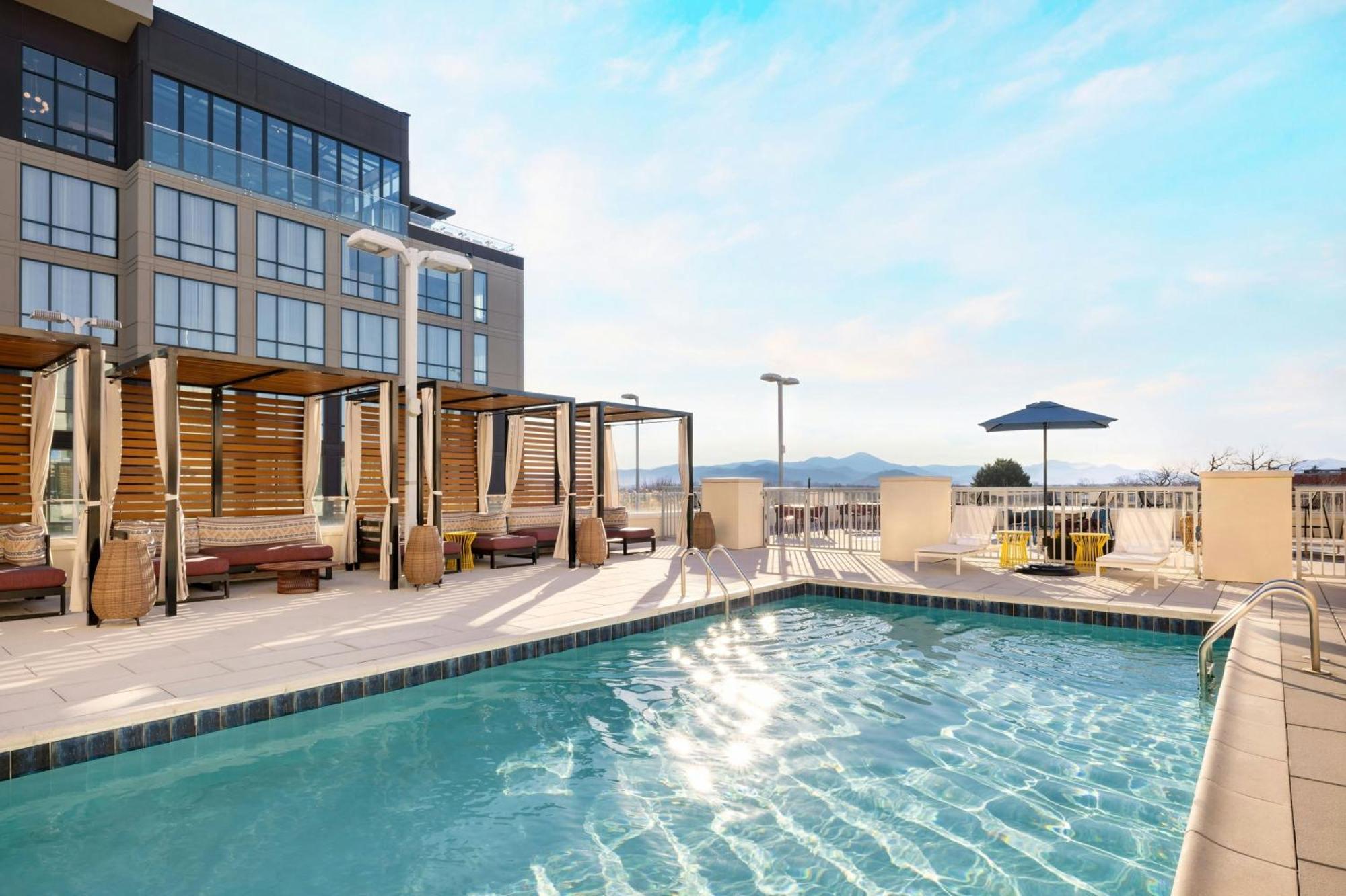 Aloft Asheville Downtown Exterior foto
