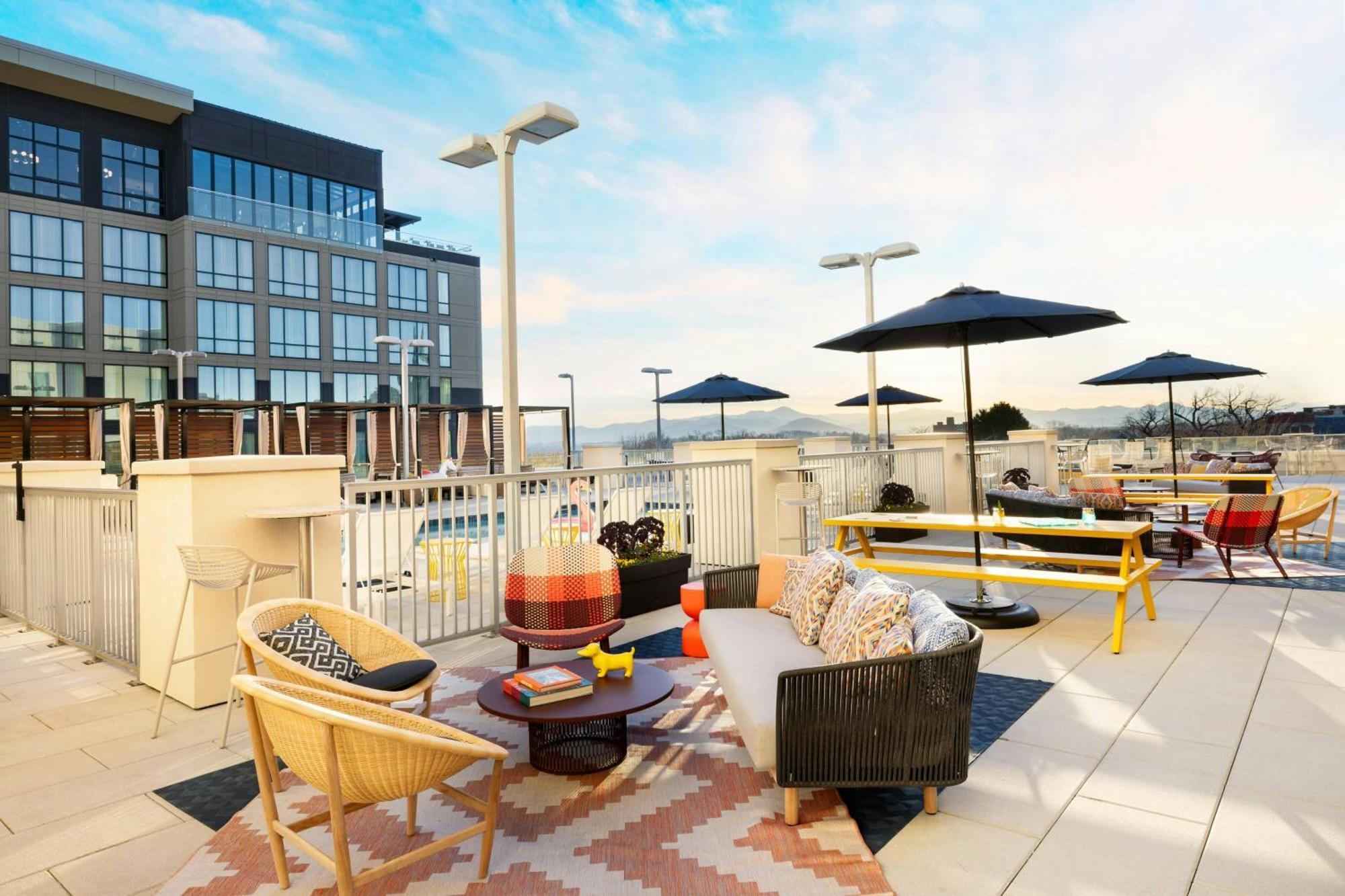 Aloft Asheville Downtown Exterior foto