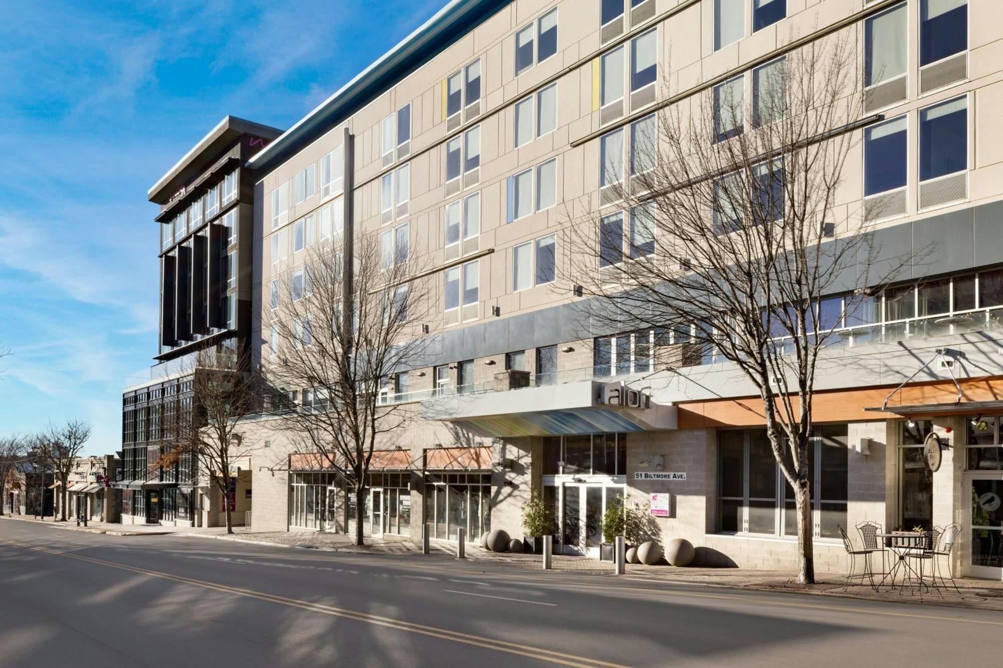 Aloft Asheville Downtown Exterior foto