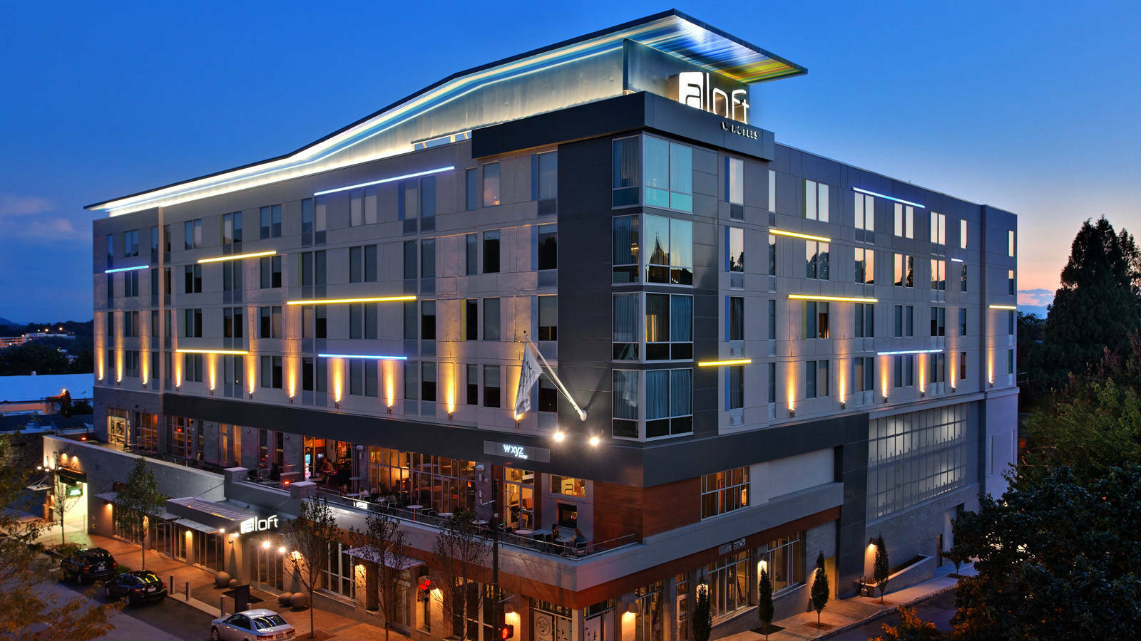 Aloft Asheville Downtown Exterior foto